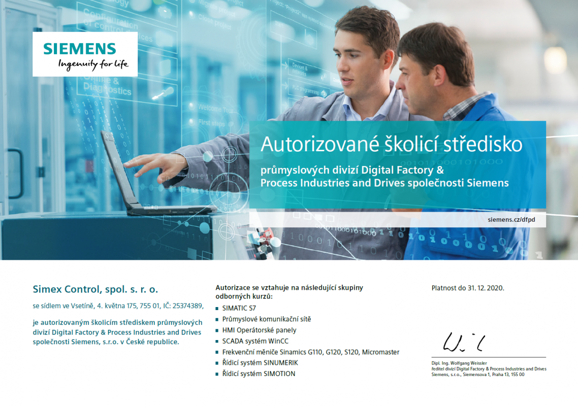 Autorizované školicí středisko